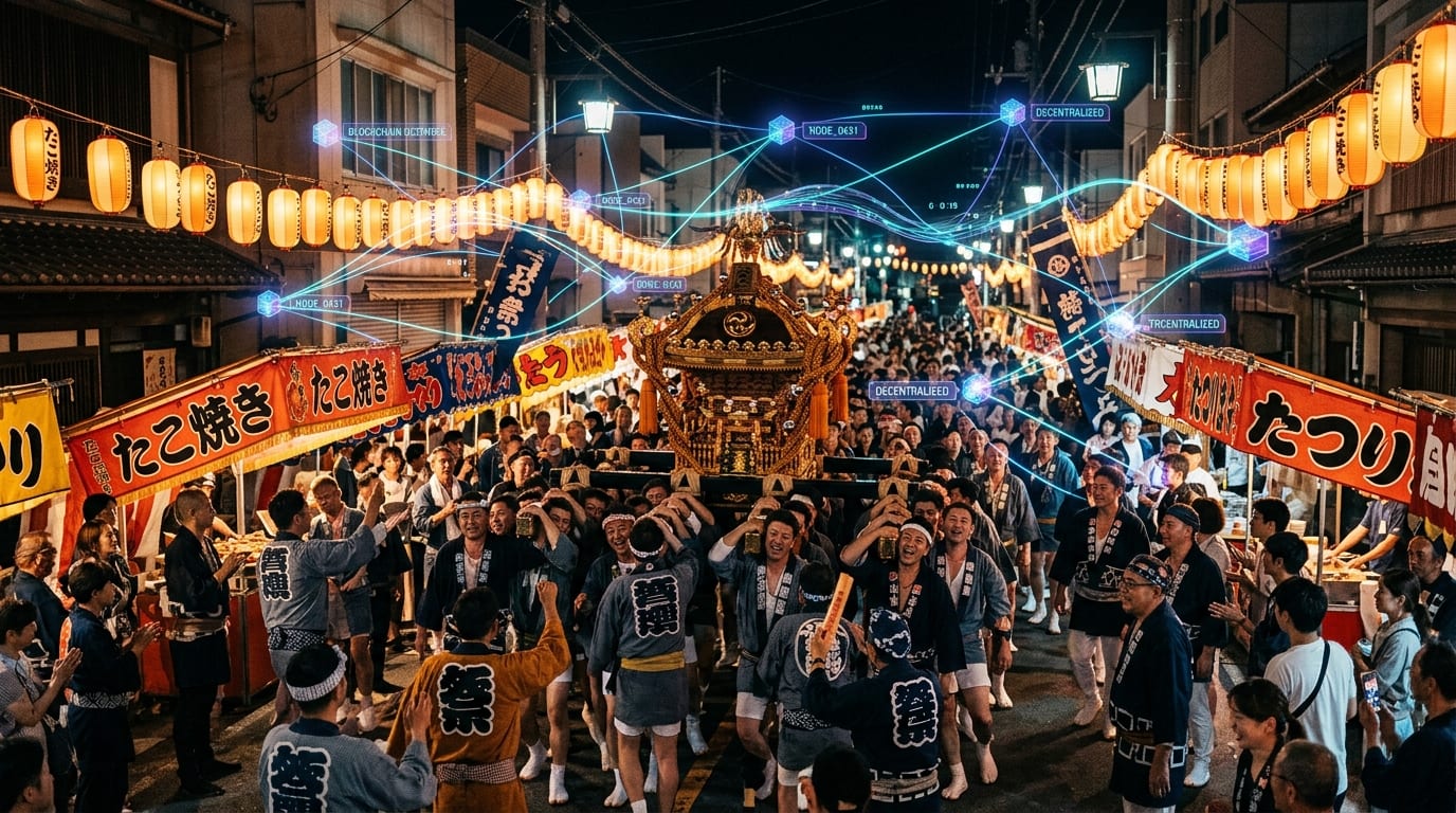 「文化のDAO化」がもたらす未来:日本の祭りを世界資産へ